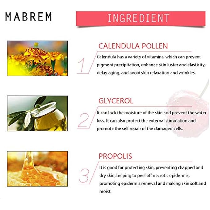 MABREM LIP MASK SLEEPING NIGHT MASK REPAIR LIP CARE CREAM FOR MOISTURIZING ANTI WRINKLE ANTI CRACKING NOURISHING HYDRATING LIPS 10G - Image 4